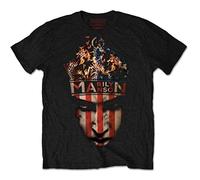 Marilyn Manson Crown - T-shirt - Manches Courtes - Homme, Noir (Black), Small