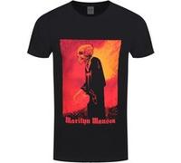 Marilyn Manson T-Shirt Mad Monk Homme Noir Noir G