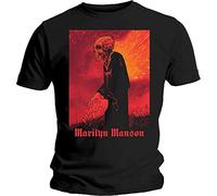 Marilyn Manson - T-Shirt # XL Black Unisex # Mad Monk [Import]