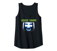 Marilyn Manson TV with Logo Débardeur, Femme, Noir, S