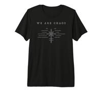 Marilyn Manson We are Chaos Tracklist T-Shirt Haut de Gamme