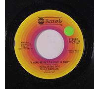 MARILYN MCCOO & BILLY DAVIS JR. - i hope we get to love in time / there's got to be a happy ending 45 rpm single