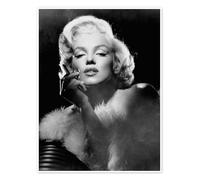 Marilyn Monroe, 1953 Poster 30 x 40 cm Noir et blanc Tableaux Décoration murale