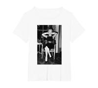 Marilyn Monroe Le Prince Et L'Actrice Showgirl 1956 T-Shirt, Femme Grandes Tailles, Blanc, 2X