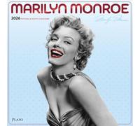 Marilyn Monroe OFFICIAL | 2026 12 x 24 Inch (Hanging) Monthly Square Wall Calendar | Foil Stamped Cover