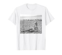 Marilyn Monroe Pin Up Beach Photoshoot par Antony Beauchamp T-Shirt