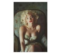 Marilyn Monroe Puzzle 1000 Pieces Paper Picture Puzzle Family Decorations Unique Gifts for Children(50 * 70cm)