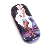 marilyn monroe robe blanche étui à lunettes