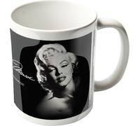 Marilyn Monroe - Tasse à café "Noir" PM1785 (Taille unique) (Blanc/Noir)