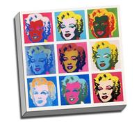 Marilyn Monroe Warhol Imprimé Pop Art Image encadrée 50,8 x 50,8 cm