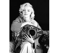 Marilyn Monroe WDC90948 Toile Imprimée, Multicolore, 60 x 80 cm