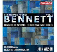 Richard Rodney Bennett – Concerto pour marimba, Symphonie n°3, Celebration, Summer Music, Sinfonieta