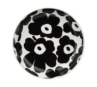 Marimekko Assiette creuse Unikko Ø20.5 cm Black-white