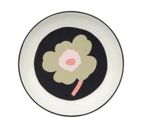 Marimekko Assiette creuse Unikko Ø20.5 cm Off white-charcoal-sand-pink