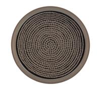 Marimekko Assiette Räsymatto Ø 13.5 cm Terra-noir