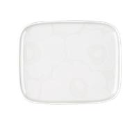 Marimekko Assiette Unikko 12x15 cm White