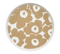 Marimekko Assiette Unikko beige-blanc Ø25 cm
