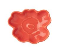 Marimekko Assiette Unikko shape 9.5 cm Orange red