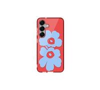 Samsung Coque Hybride Marimekko Unikko pour Galaxy S25 TPU Rouge