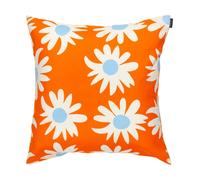 Marimekko Housse de coussin Rakastaa ei rakasta 50x50 cm Orange-Off-white-light blue