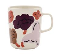 Marimekko Kukasta Kukkaan mug tasse Grès-prune-bronze-terre cuite 25 cl