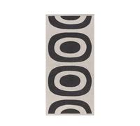 MARIMEKKO Melooni Serviette de bain en coton éponge (anthracite) - Serviettes de bain à motifs de formes naturelles - 150 x 71,1 cm