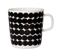 Marimekko Mug Räsymatto 4 dl noir-blanc