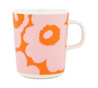 Marimekko Mug Unikko 25 cl White-pink-orange