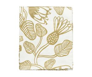 Marimekko Nappe Tiara 135x250 cm White-gold