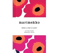 Marimekko One Line a Day (Red Unikko): A Five-Year Memory Book