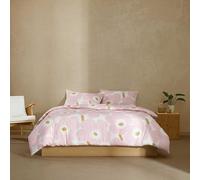 Marimekko - Parure de lit 3 pièces pour Grand lit, 100% Coton avec Un Toucher naturellement Doux, Poids Moyen pour Un Confort Tout au Long de l'année, Parure de lit 3 pièces avec taies d'oreiller