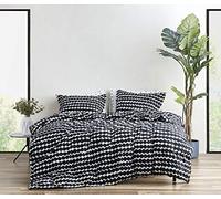 Marimekko Parure de lit en Coton, Noir, Grand lit
