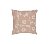 MARIMEKKO Pieni Unikko Housse de Coussin en Coton (Rose et Blanc) - Affinez Votre décoration d'intérieur avec Notre Housse de Coussin carrée avec Fermeture éclair latérale - Housses de Coussin
