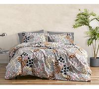 Marimekko - Pieno Letto - Parure de lit Queen Size en Percale de Coton composée d’Une Housse de Couette et de taies d’Oreiller Assorties, décoration d’intérieur Toutes Saisons