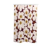 Marimekko Rideau de douche Unikko Plum-pink-elmwood-toffee