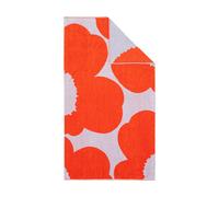 Marimekko Serviette de bain Iso Unikko Blue lilac-orange red. 100x180 cm