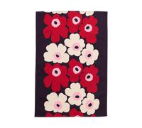 Marimekko Serviette de cuisine Unikko 47x70 cm Plum-cranberry-off white-rose
