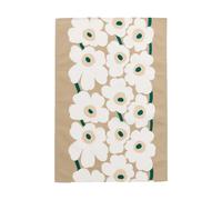 Marimekko Serviette de cuisine Unikko 47x70 cm Sand-white-hay-emerald
