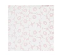 Marimekko Serviette en tissu Mini unikko 43x43 cm White-pink
