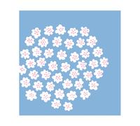 Marimekko Serviettes Puketti 33x33 cm. Pack de 20 Light Blue