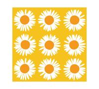 Marimekko Serviettes tournesol 33x33 cm. Pack de 20 Yellow