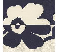 Marimekko Suur Unikko Lot de 20 serviettes en papier 3 plis carrées 33 cm