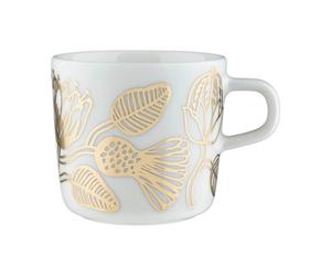 Marimekko Tasse à café Tiara 20 cl White-gold