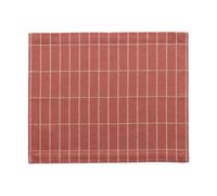 Marimekko Tiiliskivi set de table tissé Chestnut-off white. 31x42 cm