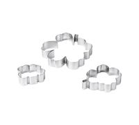 Marimekko Unikko emporte-pièce Acier inoxydable. 3 pièces