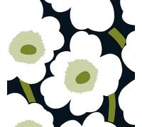 Marimekko Unikko Serviettes en papier Cocktail noir