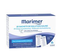Marimer 30 Sachets de Sels Minéraux Nasal pour Lavage Nez, Rhinite, Allergie Sachet(S) pc(s)
