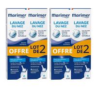 Marimer Hygiène Nasale Quotidienne Gouttes Nasales 2x200 ml