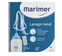 Marimer Kit Lavage Nasal 1 Flacon + 30 Sachets de Solution Saline