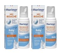 Marimer Spray baby nez bouché Nasal 2x100 ml